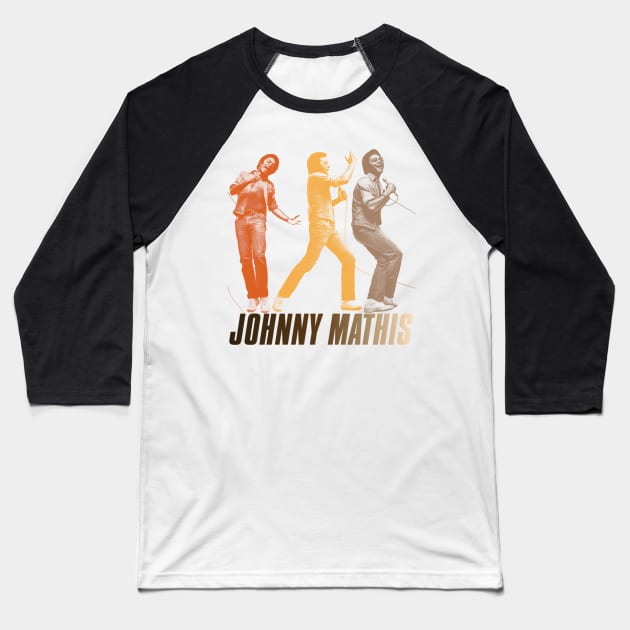 Johnny Mathis Moves Baseball T-Shirt by darklordpug